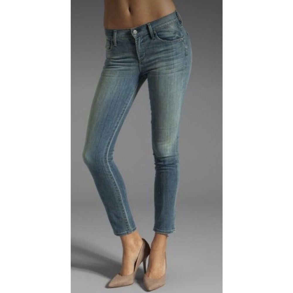 Citizens Of Humanity in Thompson Cropped Medium Rise Skinny Jeans Size 26